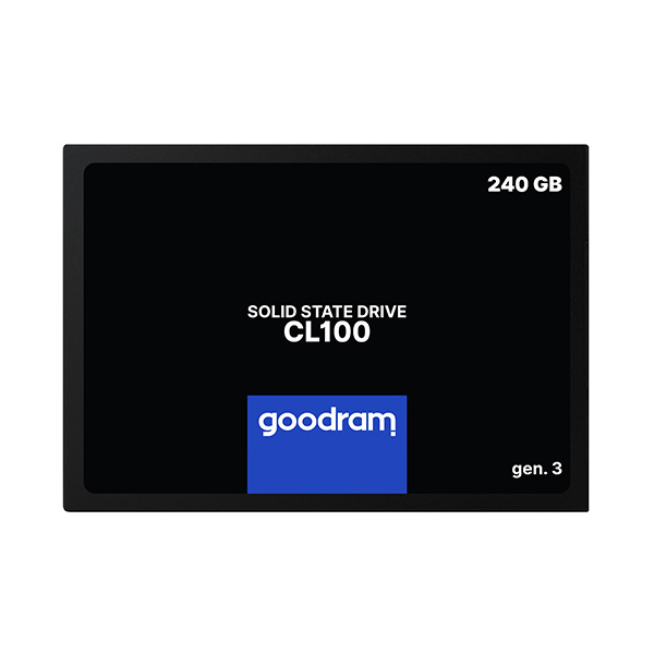 SSD 240Gb GoodRAM CL100 SATA III 2.5" TLC, Retail (SSDPR-CL100-240-G3)