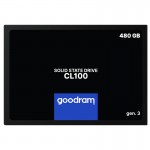 SSD 480Gb GoodRAM CL100 SATA III 2.5" TLC, Retail (SSDPR-CL100-480-G3) SSD 480Gb GoodRAM CL100 SATA III 2.5" TLC, Retail (SSDPR-CL100-480-G3)