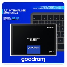 SSD 480Gb GoodRAM CL100 SATA III 2.5" TLC, Retail (SSDPR-CL100-480-G3)