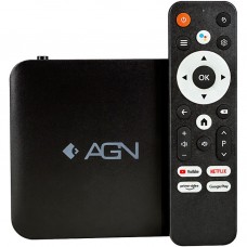 TV Медіаплеєр AGN Media Box Base 2/16Gb/ Amlogic S905L3/ Android 14/ WiFi 2.4G+5G/LAN:100M/ (AGNBASE216)