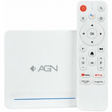 TV Медіаплеєр AGN Media Box Cinema 4/32Gb/Allwinner H618/ Android 14/ WiFi 2.4G+5G/LAN:100M/ BT 5.4 (AGNCINEMA432)