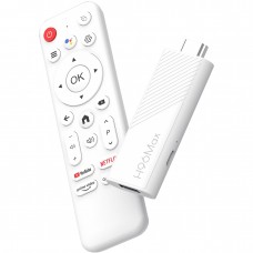 TV Медіаплеєр H96 MAX H313 TV Stick 2/16Gb/ Allwinner H313/ Android 14/ WiFi 2.4G+5G/білий (H313_TV_STICK)