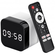 TV Медіаплеєр H96 MAX H728 2/16Gb/Allwinner H728/Android 14/ WiFi 2.4G+5G/BT 5.1/ LAN:1000M/годинник (H728_2GB/16GB)