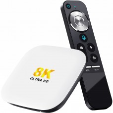 TV Медіаплеєр H96 MAX M2 4/64Gb/ Rockchip RK3528/ Android 13/ WiFi 2.4G+5G/ LAN:1000M/ BT пульт (M2_4GB/64GB)