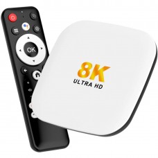 TV Медіаплеєр H96 MAX M2 plus 4/32Gb/ Rockchip RK3528/ Android 14/ WiFi 6/ BT 5.4/ LAN:100M/ IRпульт (M2PLUS_4GB/32GB)