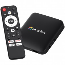 TV Медіаплеєр H96 MAX S905L3 2/16Gb/ Amlogic S905L3/ Android 14/ WiFi 2.4G+5G/LAN:100M (S905L3_2GB/16GB)