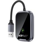Адаптер CarPlay/Android AUTO wireless for car QC1 Acefast (6974316285793)