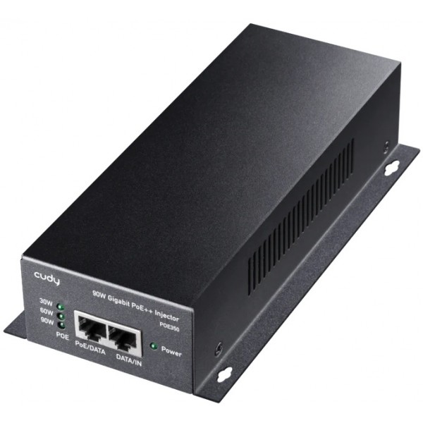 Адаптер PoE Cudy Iнжектор POE350, 90W Gigabit PoE+/PoE Injector (POE350)