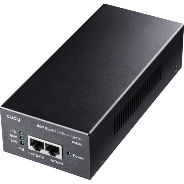 Адаптер PoE Cudy Iнжектор POE400, 90W Gigabit PoE+/PoE Injector (POE400)