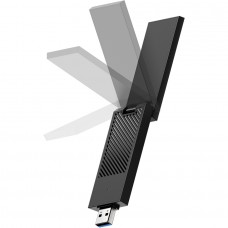 Адаптер WiFi Cudy WU5400, AX5400 Tri-Band Wi-Fi 6 / 6E USB 3.0 Adapter, 802.11ax/ac/a/b/g/n, 2402Mbp (WU5400)