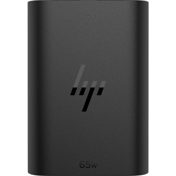 Адаптер живлення для ноутбука HP 65W GaN USB-C LC, чорний (600Q7AA)