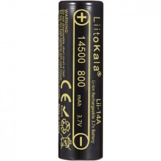 Акумулятор 14500 LiitoKala, 14A-N, 800mAh, 3.7V li-ion battery, 1 pcs (14A-N(14500))