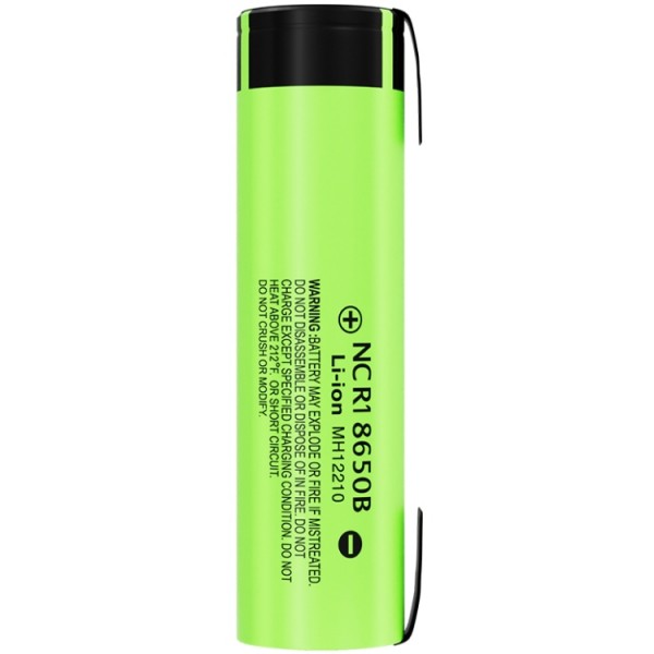 Акумулятор 18650 LiitoKala, 34B-N, 3400mAh, 3.7V li-ion battery, 1 pcs (34B-N)