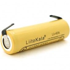 Акумулятор 21700 LiitoKala, 40A-N, 4000mAh, 3.7V li-ion battery, 1 pcs (40A-N)