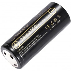Акумулятор 26650 LiitoKala, Lii-50A-JT, 5000mAh, 3.7V li-ion battery, 1 pcs (Lii-50A-JT)