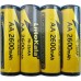 Акумулятор AA 2600mAh, 1.2V Ni-MH, rechargeable battery, LiitoKala, blister 4 pcs (Ni-26/AA-4B)