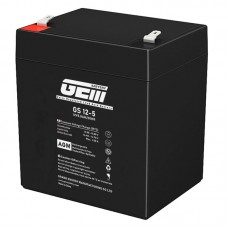 Акумуляторна батарея GEM Battery 12V-5.0Ah, AGM, F1/F2, (GS 12-5) (GS 12-5)