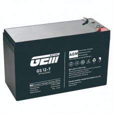 Акумуляторна батарея GEM Battery 12V-7.0Ah, AGM, F1/F2, (GS 12-7) (GS 12-7)
