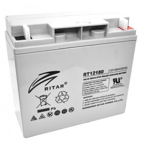 Акумуляторна батарея Ritar 12V, 18,0Ah (RT12180)