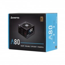БЖ 550W Chieftec A-80 CTG-550C, 120mm, &gt 85%, Modular, Retail Box (CTG-550C)