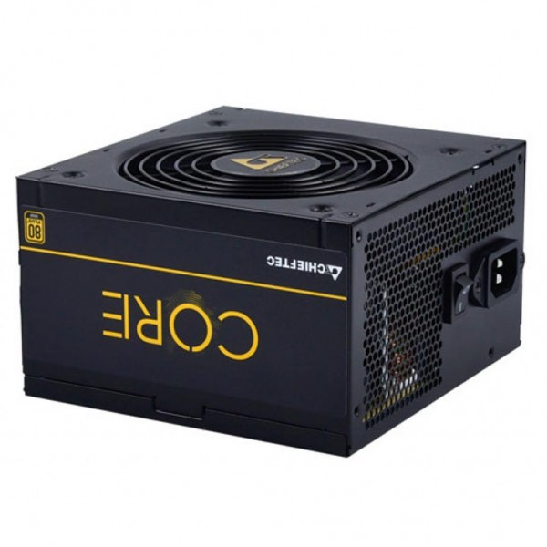 БЖ 600W Chieftec CORE BBS-600S 120 mm, 80+ GOLD, Retail Box (BBS-600S)