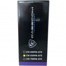БЖ 650W Casecom, 120mm, Modular, Box (CM 650FM ATX)