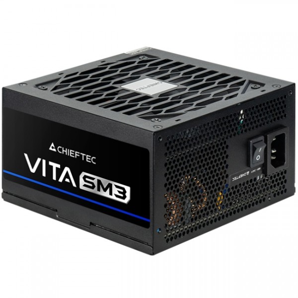 БЖ 750W Chieftec VITA SM3 BPX-750-C ATX 3.1 120mm, 80+ Bronze, Semi modular, Retail (BPX-750-C)
