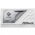 БЖ 850W ASRock SteelLegend White SL-850GW ATX 3.1 135mm, 80+ Gold, Fully Modular, Retail (SL-850GW)
