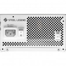 БЖ 850W ASRock SteelLegend White SL-850GW ATX 3.1 135mm, 80+ Gold, Fully Modular, Retail (SL-850GW)