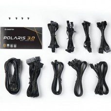 БЖ 850W Chieftec POLARIS 3.0 PPS-850FC-A3, 135 mm, 80+ GOLD, Cable management, retail (PPS-850FC-A3)