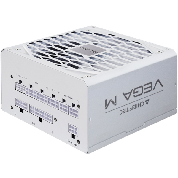 БЖ 850W Chieftec VEGA M PPG-850-CW ATX 3.1 135mm, 80+ Gold, Fully modular, WHITE, Retail (PPG-850-CW)