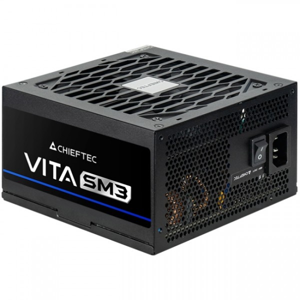 БЖ 850W Chieftec VITA SM3 BPX-850-C ATX 3.1 120mm, 80+ Bronze, Semi modular, Retail (BPX-850-C)