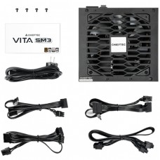БЖ 850W Chieftec VITA SM3 BPX-850-C ATX 3.1 120mm, 80+ Bronze, Semi modular, Retail (BPX-850-C)
