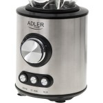 Блендер Adler AD 4078 стаціонарний 1700Вт/ 2 швидк./ Ice Crush/ чаша для змішування 1500мл/ срібляст (AD4078) Блендер Adler AD 4078 стаціонарний 1700Вт/ 2 швидк./ Ice Crush/ чаша для змішування 1500мл/ срібляст (AD4078)