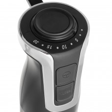 Блендер Adler AD 4627 grey ручний/ 1800Вт/ 20 швидк./ TURBO/ чаша для змішування 600мл (AD4627G)