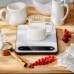Ваги кухонні Adler AD 3177 white black електронні/ 10кг/ г мл, унція/ USB type C/ автовимкнення (AD3177WB)