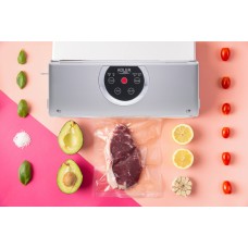 Вакууматор Adler AD 4503 для пакетів,рулонів та контейнерів/ 130Вт/ 30см/ ел. керування/ сірий (AD4503)