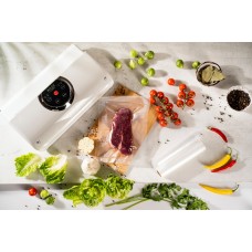 Вакууматор Adler AD 4503 для пакетів,рулонів та контейнерів/ 130Вт/ 30см/ ел. керування/ сірий (AD4503)