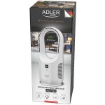 Вентилятор AdlerAD 7343 настільний/ безлопатевий/ акумуляторний/ 5Вт/ Li-ion 2200mAh/ USB-C/ білий (AD7343)