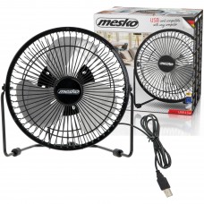 Вентилятор Mesko MS 7322 настільний/ USB/ 4,5Вт/ D=15см/ чорний (MS7322)