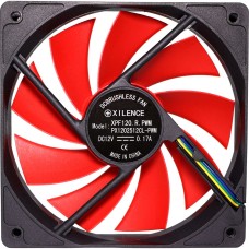 Вентилятор для корпуса 120mm Xilence Performance C XPF120.R.PWM Red/Black, Retail Box (XF042)