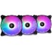Вентилятор для корпуса 120mm*3 Chieftec Nova NF-3012-RGB fan set (NF-3012-RGB)