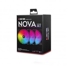 Вентилятор для корпуса 120mm*3 Chieftec Nova NF-3012-RGB fan set (NF-3012-RGB)