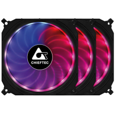 Вентилятор для корпуса 120mm*3 Chieftec Tornado CF-3012-RGB fan set (CF-3012-RGB)