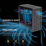 Вентилятор для корпуса 120mm*3 Xilence GAMING XPF360R.ARGB PWM REVERSE (XF073) Вентилятор для корпуса 120mm*3 Xilence GAMING XPF360R.ARGB PWM REVERSE (XF073)