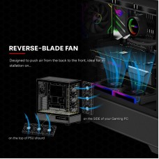 Вентилятор для корпуса 120mm*3 Xilence GAMING XPF360R.ARGB PWM REVERSE (XF073)