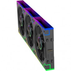 Вентилятор для корпуса 120mm*3 Xilence GAMING XPF360R.ARGB PWM REVERSE (XF073)