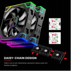 Вентилятор для корпуса 120mm*3 Xilence GAMING XPF360R.ARGB PWM REVERSE (XF073)