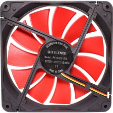 Вентилятор для корпуса 140mm Xilence XPF140.R Red/Black, Retail Box (XF050)
