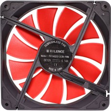 Вентилятор для корпуса 140mm Xilence XPF140.R.PWM Red/Black, Retail Box (XF051)